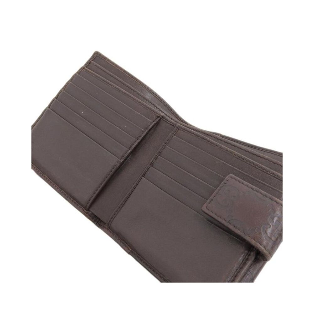 Pre Loved Gucci  GG Marmont Bow Flap Leather Wallet Brown - Picture 7 of 8